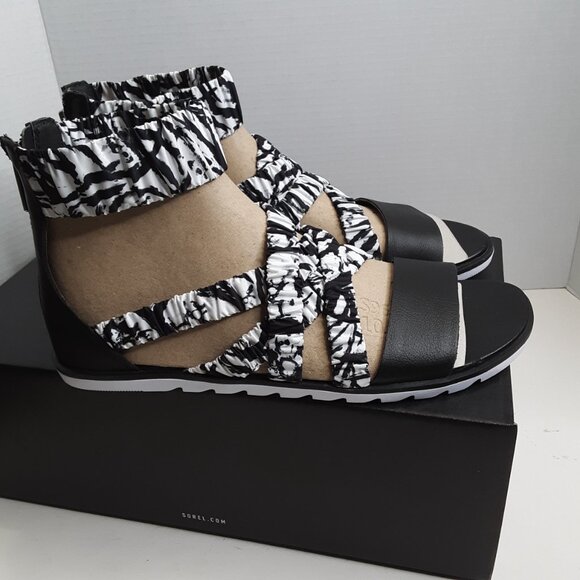 Sorel Ella II Ankle Strap Women's Size 10.5M Gladiator Sandals - Picture 1 of 9